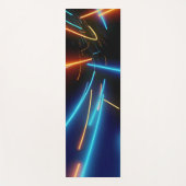 Neon Led Modern Black mannen yoga mat (Voorkant)