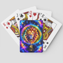 Neon Leo Speelkaarten
