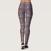 Neon Leopard Leggings (Achterkant)