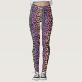 Neon Leopard Leggings (Voorkant)