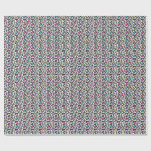Neon Leopard Print Cadeaupapier (Vlak)