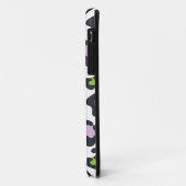 Neon Leopard Print iPhone Case (Achterkant/links)