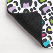Neon Leopard Print Muismat (Hoek)