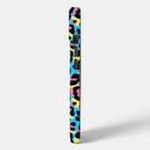 Neon Leopard Spots Patroon Case-Mate iPhone Case (Achterkant / Links)