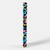 Neon Leopard Spots Patroon Case-Mate iPhone Case (Achterkant / Rechts)