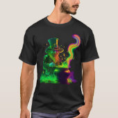 Neon Leprechaun Rainbow T-shirt (Voorkant)