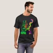 Neon Leprechaun Rainbow T-shirt (Voorkant volledig)