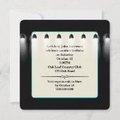 Neon Let's Party Billboard Kaart (Achterkant)