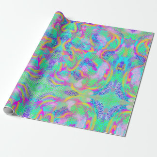 Neon leuke cadeauverpakking cadeaupapier