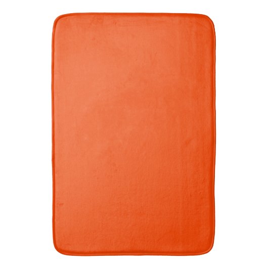 Neon, levendige Oranje Cornhole Set Badmat (Voorkant Verticaal)