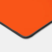 Neon, levendige Oranje Cornhole Set Bureaumat (Hoek)