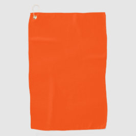 Neon, levendige Oranje Cornhole Set Golfhanddoek