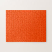 Neon, levendige Oranje Cornhole Set Legpuzzel (Horizontaal)