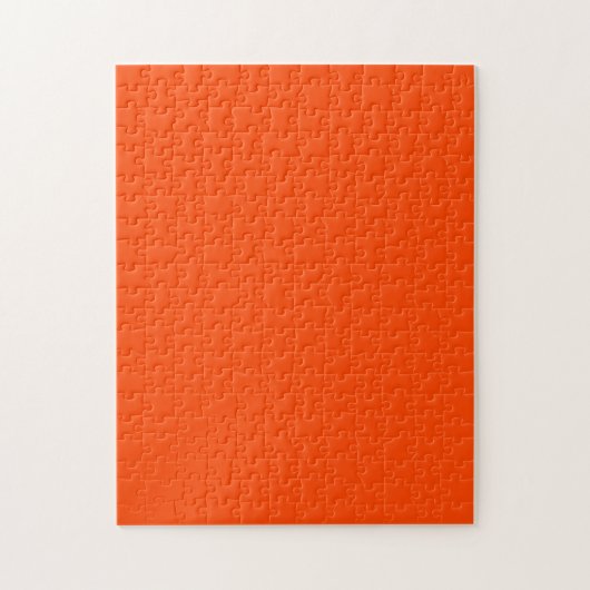 Neon, levendige Oranje Cornhole Set Legpuzzel (Verticaal)