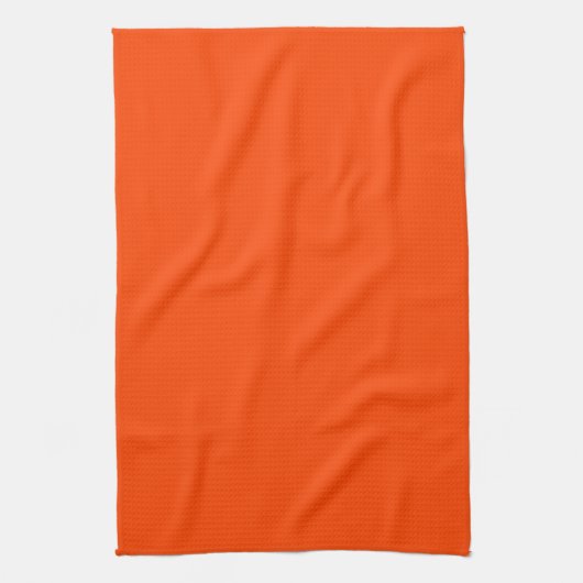 Neon, levendige Oranje Cornhole Set Theedoek (Verticaal)