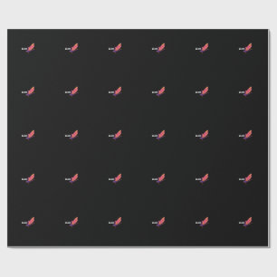 Neon Libel - Natuur Transforma Cadeaupapier