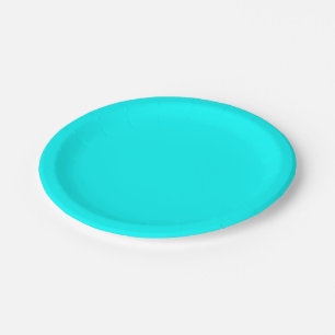 Neon lichtblauw bord van 00ffer