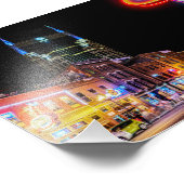 Neon Light Broadway in Nashville Tennessee - Afdru Foto Afdruk (Hoek)