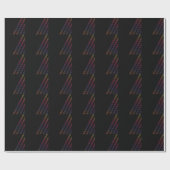 Neon Lights Cadeaupapier (Vlak)