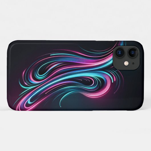 Neon Lights Case-Mate iPhone Case (Achterkant (horizontaal))