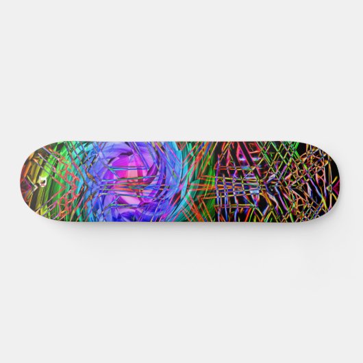Neon Lights Dd Brand Persoonlijk Skateboard (Horizontaal)