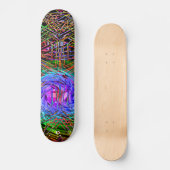 Neon Lights Dd Brand Persoonlijk Skateboard (Voorkant)