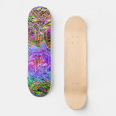 Neon Lights Dd Brand Skateboard (Voorkant)