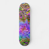 Neon Lights Dd Brand Skateboard (Voorkant)