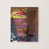 Neon Lights Department Store Window New York NYC Legpuzzel (Verticaal)