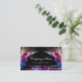 Neon Lights Grafische Designer Visitekaartjes d3 (Staand voorkant)