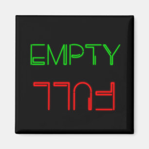 Neon Lights Lege of Volledige vaatwasser Magneet