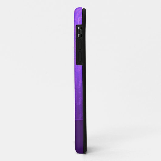 Neon lila verloop. Case-Mate iPhone case (Achterkant/links)