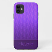 Neon lila verloop. Case-Mate iPhone case (Achterkant)
