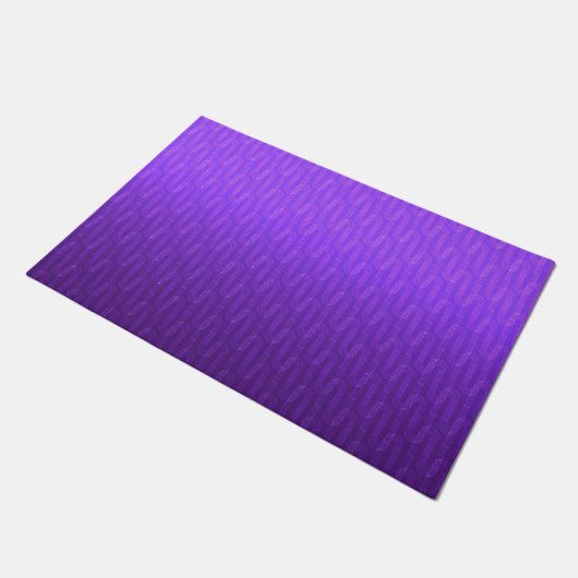 Neon lila verloop. deurmat (Schuin)