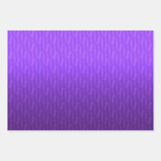 Neon lila verloop. inpakpapier vel (Voorkant)