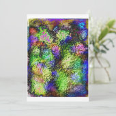 Neon Lilacs Kaart (Staand voorkant)