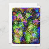 Neon Lilacs Kaart (Voorkant / Achterkant)