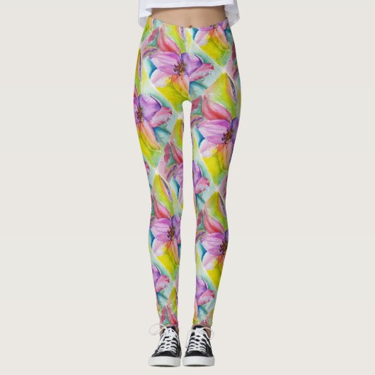 NEON LILY | LEGGINGS (Voorkant)