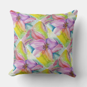 NEON LILY PATIO PILLOW BUITENKUSSEN