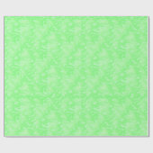 Neon Lime Green Abstract Texture Wrapping Paper Cadeaupapier (Vlak)