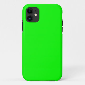 Neon Lime Green Achtergrond Case-Mate iPhone Case