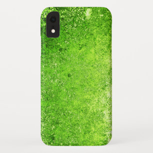 Neon Lime Green Weathered Grunge Metal Case-Mate iPhone Case