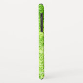 Neon Lime Green Weathered Grunge Metal Case-Mate iPhone Case (Achterkant/links)