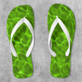 Neon Lime Green-zwempool Teenslippers