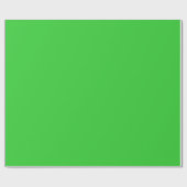 Neon Lime Groene Stevige Kleur | Klassiek | Elegan Cadeaupapier (Vlak)