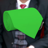 Neon Lime Groene Stevige Kleur | Klassiek Stropdas