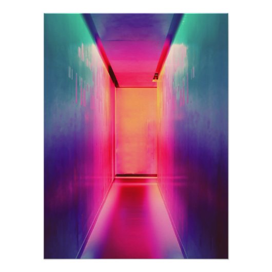 Neon Liminale Gang Perfect Poster (Voorkant)