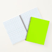 Neon Limoen Solid Color | Klassiek | Elegant Notitieboek (Binnen)