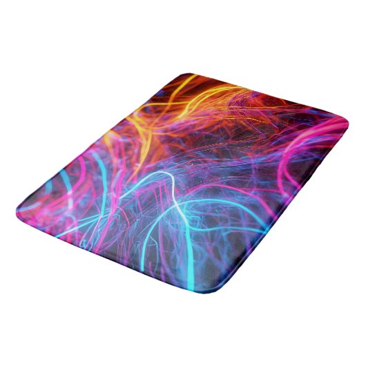 Neon Lines Badmat (Gekanteld)