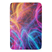 Neon Lines Badmat (Voorkant Verticaal)